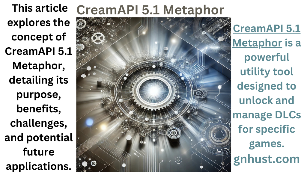 CreamAPI 5.1 Metaphor: An Optimized Analysis