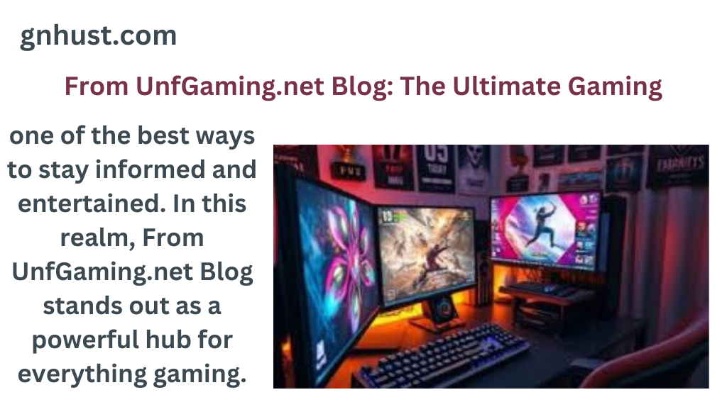 From UnfGaming.net Blog: The Ultimate Gaming